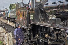 Preserved LNER class D49 No.62712 'Morayshire'