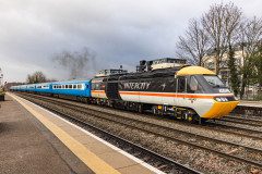 LSL HST \'Blue Pullman\' at Leamington Spa